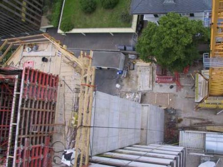 Foto: Anbau Fluchttreppenhaus Frankfurt