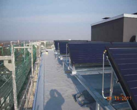 Foto: Unterkonstruktion Solaranlage, Hanau