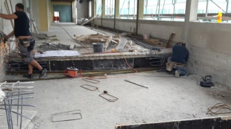 Foto: Umbau   Erweiterung Karl Rehbein Schule 5. 6.BA, Hanau