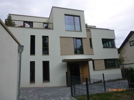 Foto: Neubau MFH in Frankfurt