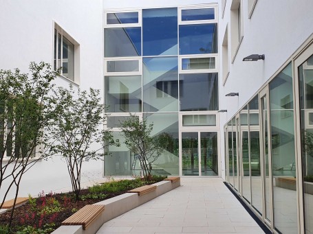Foto: Neubau Labor u.Buerogebaeude IWKS - Bewehrungsueberwachung, Alzenau