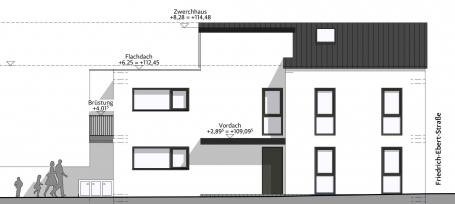 Foto: Neubau MFH in Hainburg